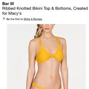 Bar III Swim Top